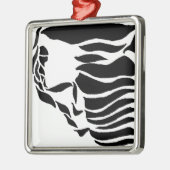 Rock kliber metalen ornament (Links)