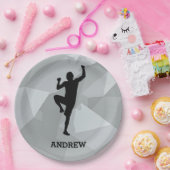 Rock-klimaatontwerp Papieren Bordje (Feest)