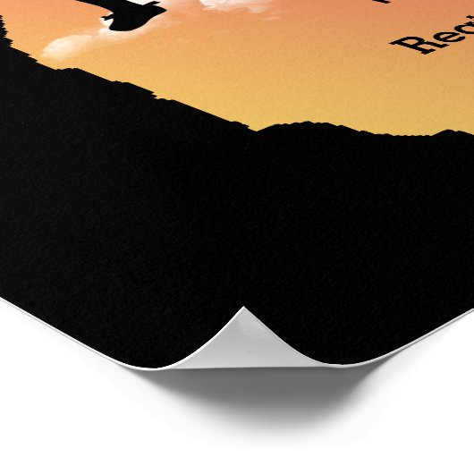 Rock-klimaatwedstrijd Poster (Hoek)