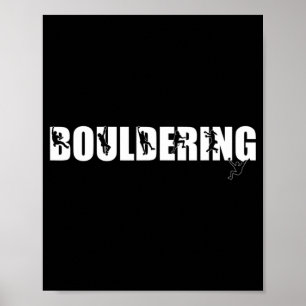 Rock-klimbergen, Lover Bouldering Poster