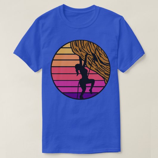 Rock-klimberklimmer T-shirt (Design voorkant)