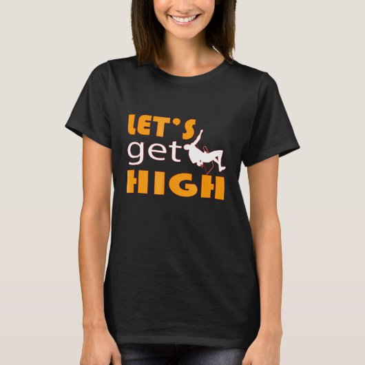 Rock-klimberklimmer T-shirt (Voorkant)