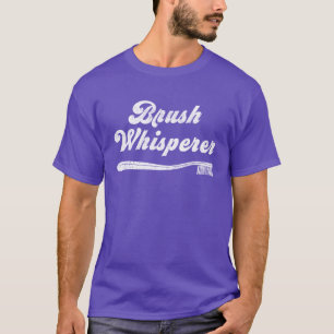 Rock Klimmen Borstel Fluisteraar Grappig Boulderen T-shirt