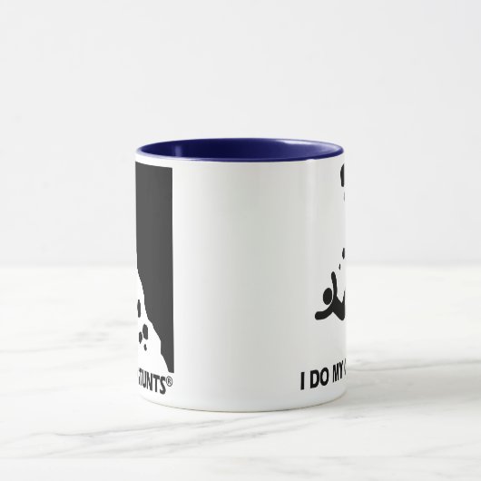 Rock-klimmen in mijn eigen straat mok (Midden)