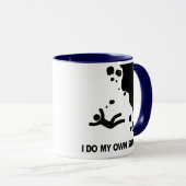 Rock-klimmen in mijn eigen straat mok (Voorkant rechts)