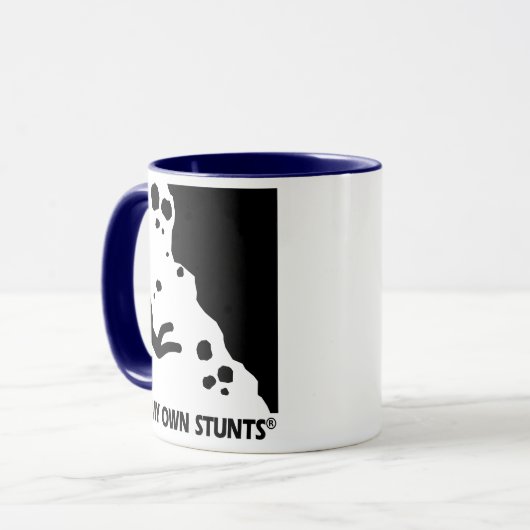 Rock-klimmen in mijn eigen straat mok (Voorkant links)