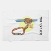 Rock klimmen prusik hapering theedoek (Horizontaal)