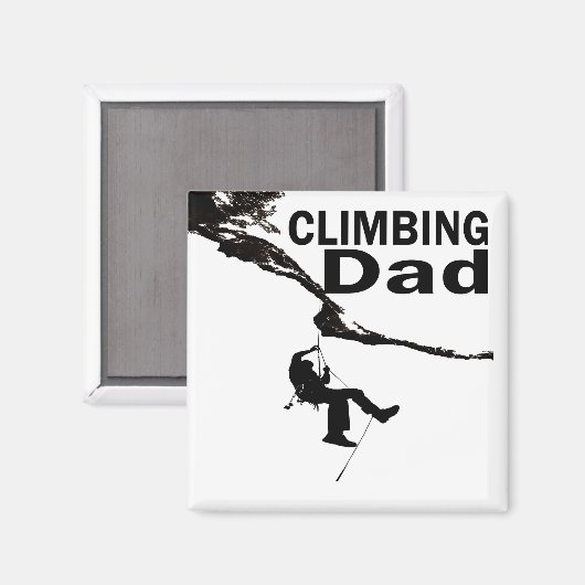 Rock klimmen vader magneet (Voorkant / Achterkant)