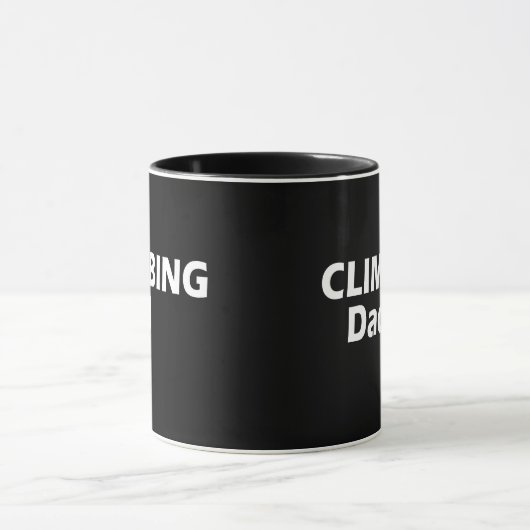 Rock klimmen vader mok (Midden)