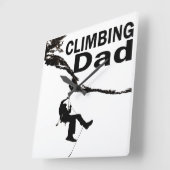 Rock klimmen vader vierkante klok (Hoek)