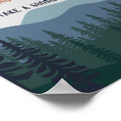 Rock klimmen verjaardagsfeestje gunsten teken poster (Hoek)