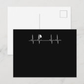 Rock-klimmende hartslag briefkaart (Voorkant / Achterkant)