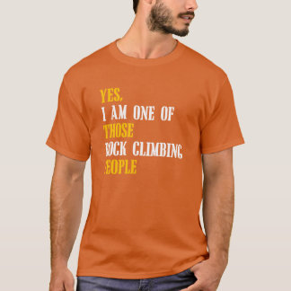 Rock klimmende mensen meisje t-shirt