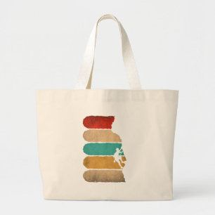 Rock-klimmer Hipster-klimmer Grote Tote Bag