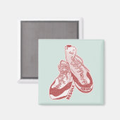 Rock klimschoenen resol magneet (Voorkant / Achterkant)