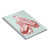 Rock klimschoenen resol notitieboek (Rechterzijde)