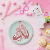 Rock klimschoenen resol papieren bordje (Feest)