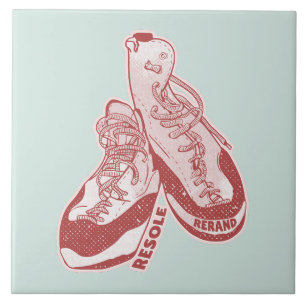 Rock klimschoenen resol tegeltje