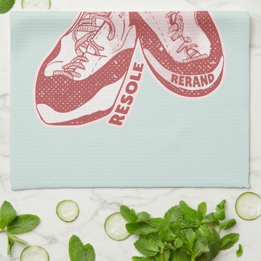 Rock klimschoenen resol theedoek (Gevouwen)