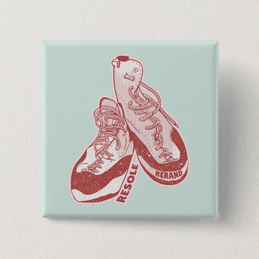 Rock klimschoenen resol vierkante button 5,1 cm (Voorkant)