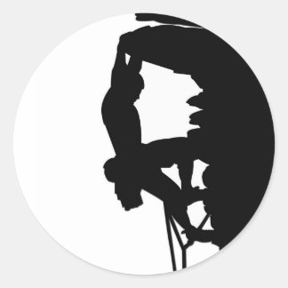 Rock-klimster Ronde Sticker
