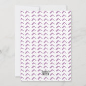 Rock klimuitnodiging: Zwart haar Verjaardag Kaart (Achterkant)