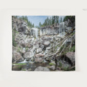 Rock Land Waterfall / Natural Beauty Wandkleed (Voorkant (horizontaal))