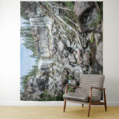 Rock Land Waterfall / Natural Beauty Wandkleed (In situ)