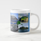 Rock Landscapes van Alaska Collage Grote Koffiekop (Rechts)