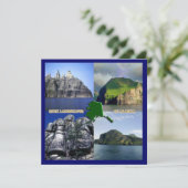 Rock Landscapes van Alaska Collage Kaart (Staand voorkant)