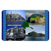 Rock Landscapes van Alaska Collage Magneet (Horizontaal)