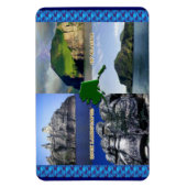 Rock Landscapes van Alaska Collage Magneet (Verticaal)