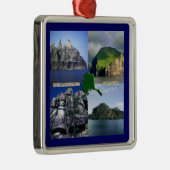 Rock Landscapes van Alaska Collage Metalen Ornament (Rechts)