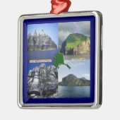 Rock Landscapes van Alaska Collage Metalen Ornament (Links)