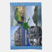 Rock Landscapes van Alaska Collage Theedoek (Verticaal)