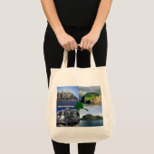 Rock Landscapes van Alaska Collage Tote Bag (Voorkant (product))
