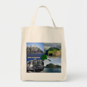 Rock Landscapes van Alaska Collage Tote Bag (Voorkant)