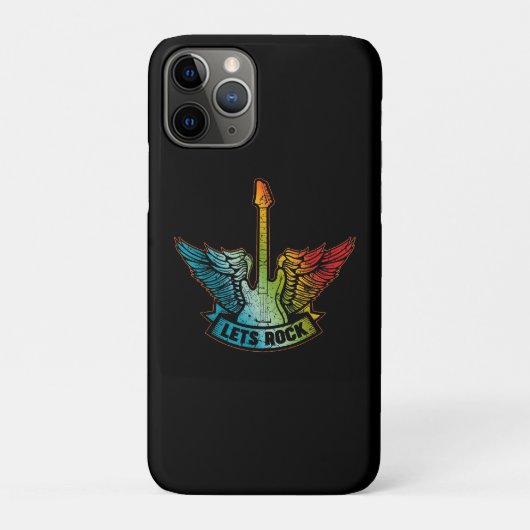 Rock Legend Rock en Roll Music Guitar Case-Mate iPhone Case (Achterkant)