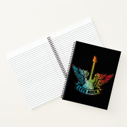 Rock Legend Rock en Roll Music Guitar Notitieboek (Binnen)