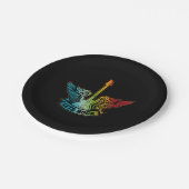 Rock Legend Rock en Roll Music Guitar Papieren Bordje (Gekanteld)