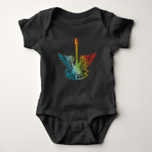 Rock Legend Rock en Roll Music Guitar Romper (Voorkant)