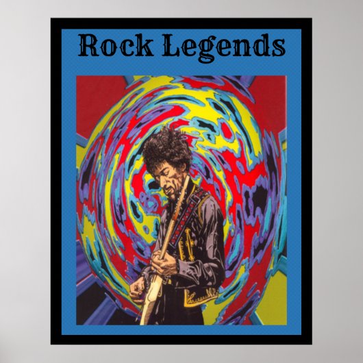 Rock Legends Poster (Voorkant)