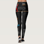 Rock Leggings Rock Metal Dumott GUITAR (Achterkant)