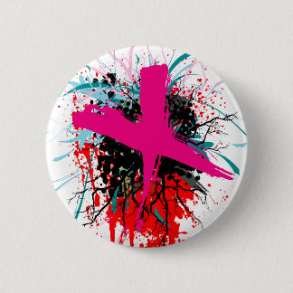 Rock=Life 'X-Rated' badge Ronde Button 5,7 Cm