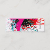 Rock=Life 'X-Rated Earth' Profielkaart Mini Visitekaartje (Achterkant)