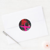 Rock=Life 'X-Rated' Zwarte Sticker (Envelop)