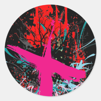 Rock=Life 'X-Rated' Zwarte Sticker