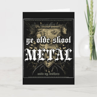 Rock=Life "Ye Olde het Wenskaart Skool van het Kaart