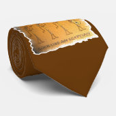 Rock like a Egyptian Stropdas (Opgerold)