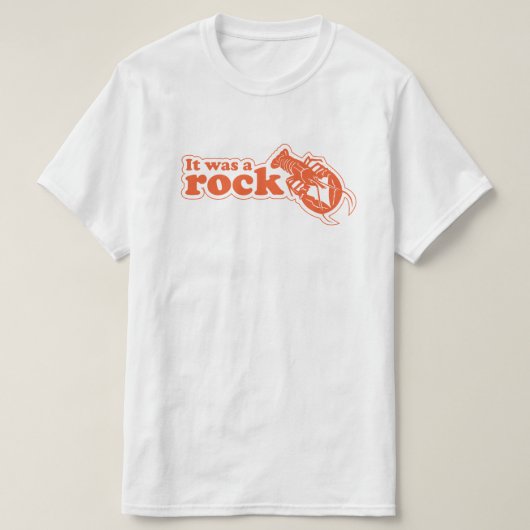 Rock Lobster 80s Pop Cultuur Retro Graphic T-shirt (Design voorkant)